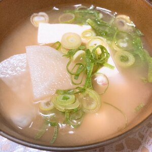 大根&豆腐味噌汁